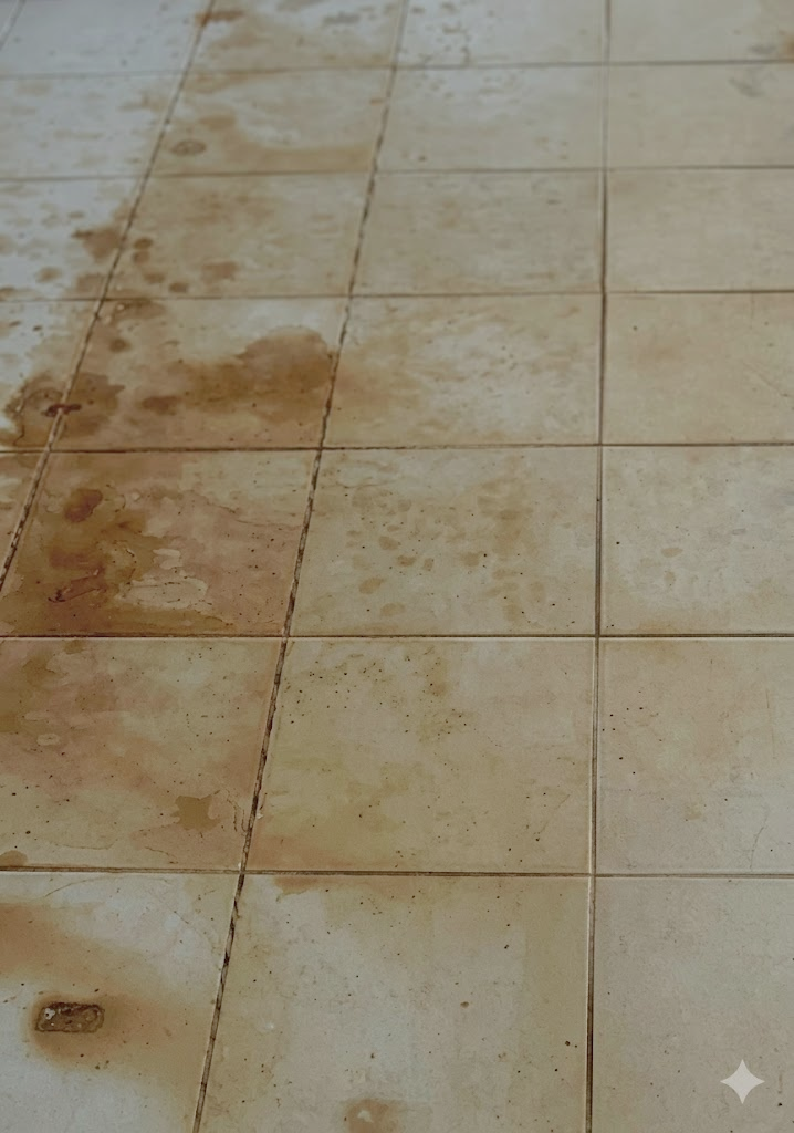 Grundreinigung - Küche - Vorher